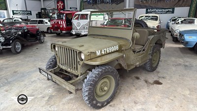 Lot 800 - 1942 WILLYS JEEP