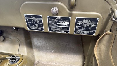 Lot 800 - 1942 WILLYS JEEP