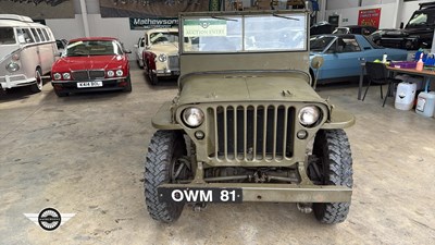 Lot 800 - 1942 WILLYS JEEP