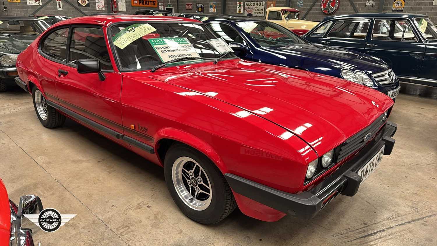 Lot 824 - 1986 FORD CAPRI LASER