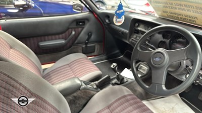Lot 824 - 1986 FORD CAPRI LASER