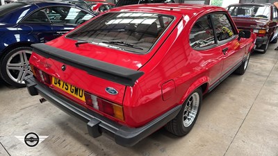 Lot 824 - 1986 FORD CAPRI LASER