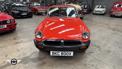 Lot 826 - 1980 MG B GT