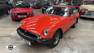 Lot 826 - 1980 MG B GT