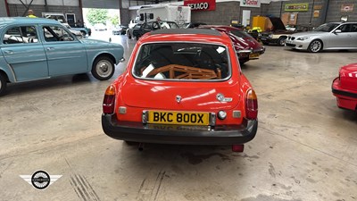Lot 826 - 1980 MG B GT