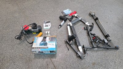 Lot 283 - ELECTRIC MOBILITY SCOOTER HOIST + ENGINE HOIST