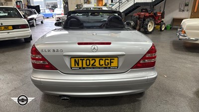 Lot 850 - 2002 MERCEDES SLK 320