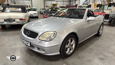 Lot 850 - 2002 MERCEDES SLK 320