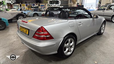 Lot 850 - 2002 MERCEDES SLK 320