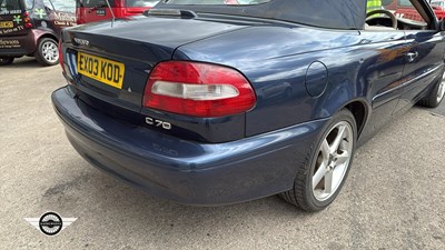 Lot 260 - 2003 VOLVO C70 T