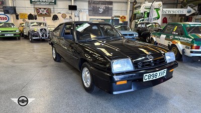 Lot 872 - 1985 OPEL MANTA BERLINETTA