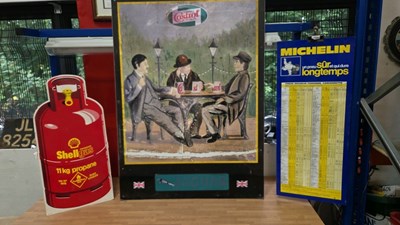 Lot 893 - 3 PLASTIC & CARD SIGNS
