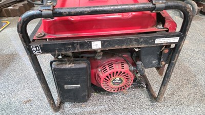 Lot 881 - LISTER DH4 STATIONARY ENGINE + LONCIN DIESEL GENERATOR LC3800DC