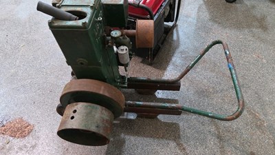 Lot 881 - LISTER DH4 STATIONARY ENGINE + LONCIN DIESEL GENERATOR LC3800DC