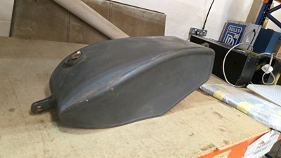 Lot 257 - 1930/40'S FLYING SQUIRREL SCOTT PETROL TANK