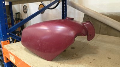 Lot 427 - 1950/60'S FLYING SQUIRREL SCOTT PETROL TANK