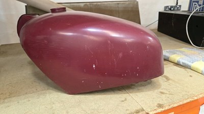 Lot 427 - 1950/60'S FLYING SQUIRREL SCOTT PETROL TANK