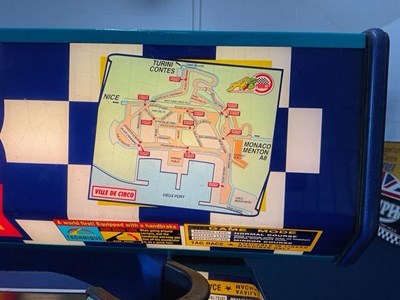 Lot 103 - LARGE ILLUMINATED GTI RACING SIGN (SEGA)