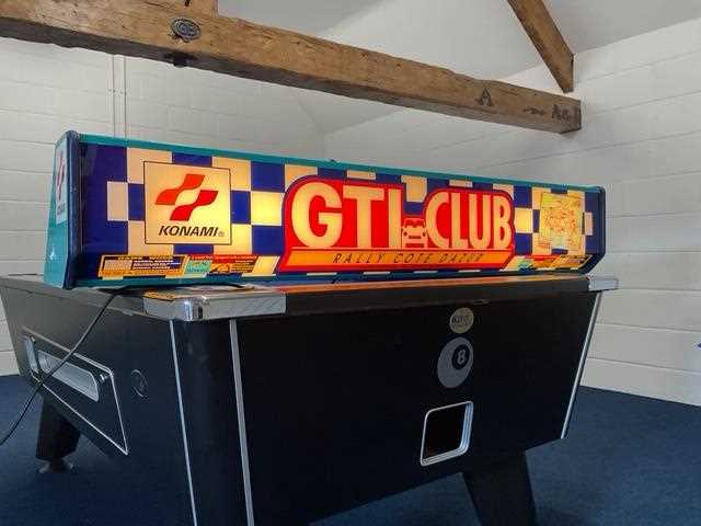 Lot 103 - LARGE ILLUMINATED GTI RACING SIGN (SEGA)