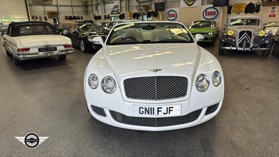 Lot 608 - 2011 BENTLEY CONTINENTAL GTC AUTO