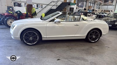 Lot 608 - 2011 BENTLEY CONTINENTAL GTC AUTO