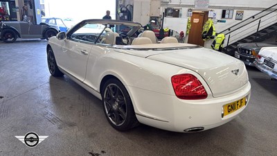 Lot 608 - 2011 BENTLEY CONTINENTAL GTC AUTO