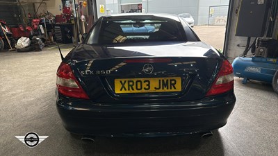 Lot 332 - 2004 MERCEDES SLK 350 AUTO