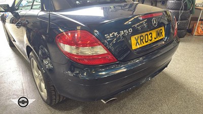Lot 332 - 2004 MERCEDES SLK 350 AUTO