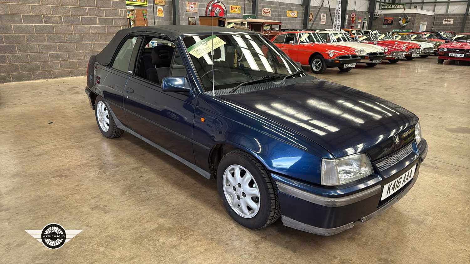 Lot 767 - 1992 VAUXHALL ASTRA CONVERTIBLE