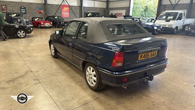 Lot 767 - 1992 VAUXHALL ASTRA CONVERTIBLE