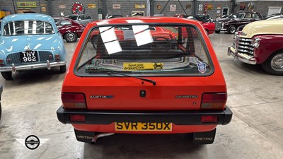 Lot 670 - 1981 AUSTIN MINI METRO L