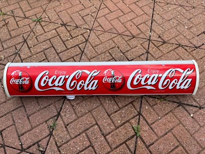 Lot 53 - COCA COLA LIGHT UP SIGN 41" X 6"