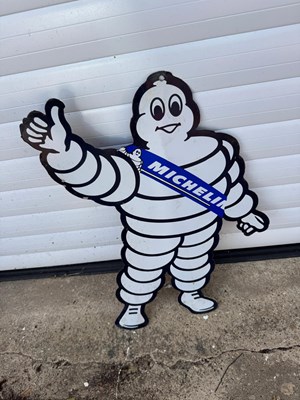 Lot 475 - MICHELIN MAN SIGN 24" X 20"