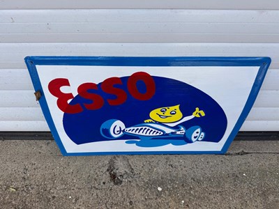 Lot 321 - ESSO PAINTED SIGN 24" X 16"