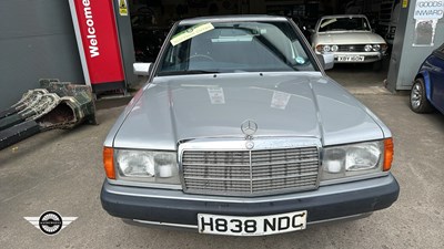 Lot 588 - 1991 MERCEDES 190E AUTO