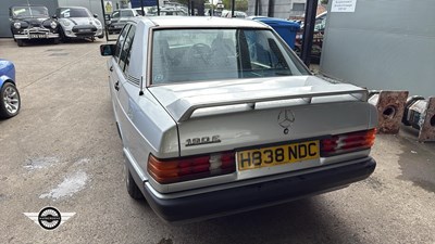 Lot 588 - 1991 MERCEDES 190E AUTO
