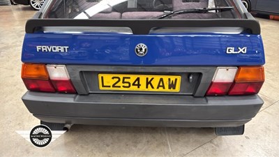 Lot 66 - 1994 SKODA FAVORIT GLXI
