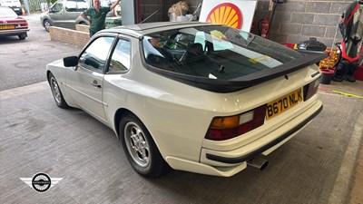 Lot 260 - 1985 PORSCHE 944