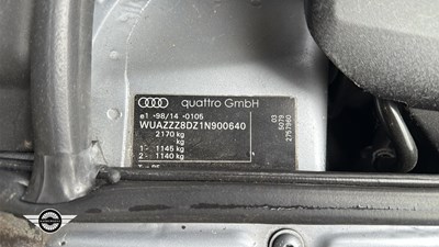 Lot 701 - 2000 AUDI RS4 QUATTRO
