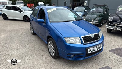 Lot 516 - 2007 SKODA FABIA SE VRS TDI