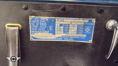 Lot 155 - 1972 MORRIS 6 CWT VAN