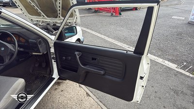 Lot 105 - 1986 BMW 316 CABRIO