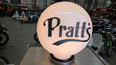 Lot 313 - PRATT'S VINTAGE PETROL PUMP