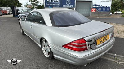 Lot 616 - 2001 MERCEDES CL600 AUTO