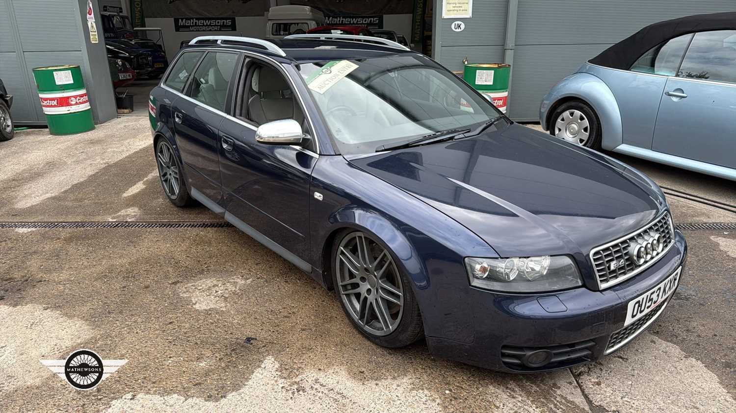 Lot 99 - 2003 AUDI S4 QUATTRO AUTO