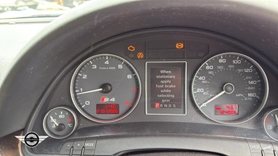 Lot 99 - 2003 AUDI S4 QUATTRO AUTO