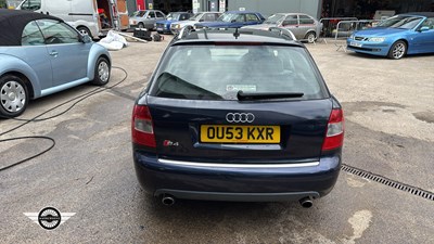 Lot 99 - 2003 AUDI S4 QUATTRO AUTO