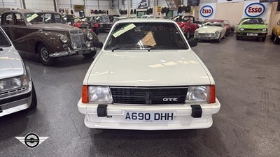 Lot 656 - 1984 VAUXHALL ASTRA GTE