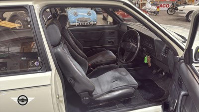 Lot 656 - 1984 VAUXHALL ASTRA GTE