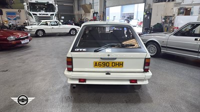 Lot 656 - 1984 VAUXHALL ASTRA GTE